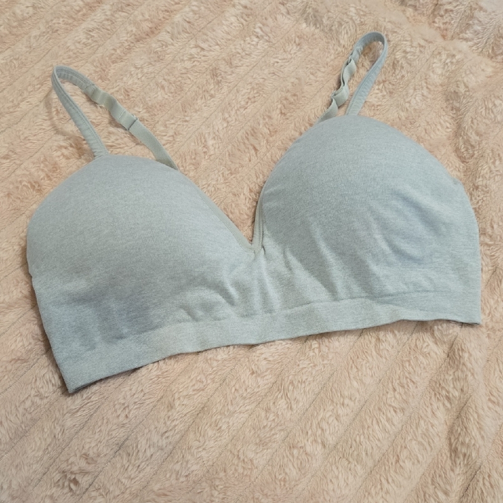 SO Light Gray Wireless Bra